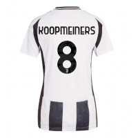 Juventus Teun Koopmeiners #8 Heimtrikot Frauen 2024-25 Kurzarm